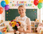С Днем воспитателя!